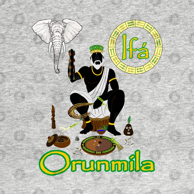 Orunmila - Ifá by Korvus78